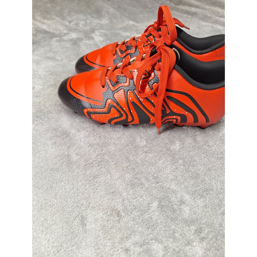 Kids‎ Cleats Orange Black Athletic Football Shoes Size 5Y